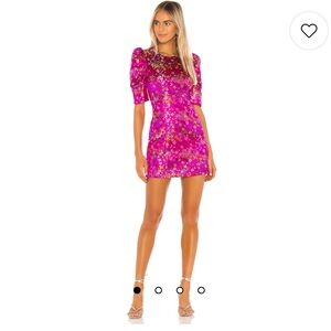 Camila Coelho Julinha mini dress in multifloral size xxs